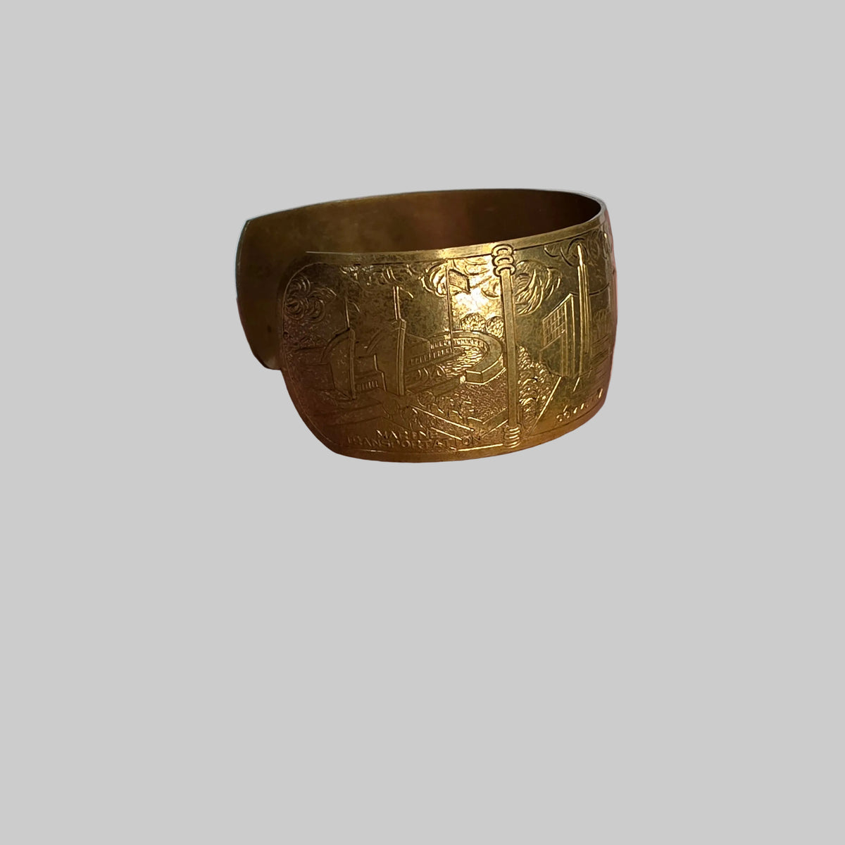 1939 New York World's Fair Bracelet with Engravings
