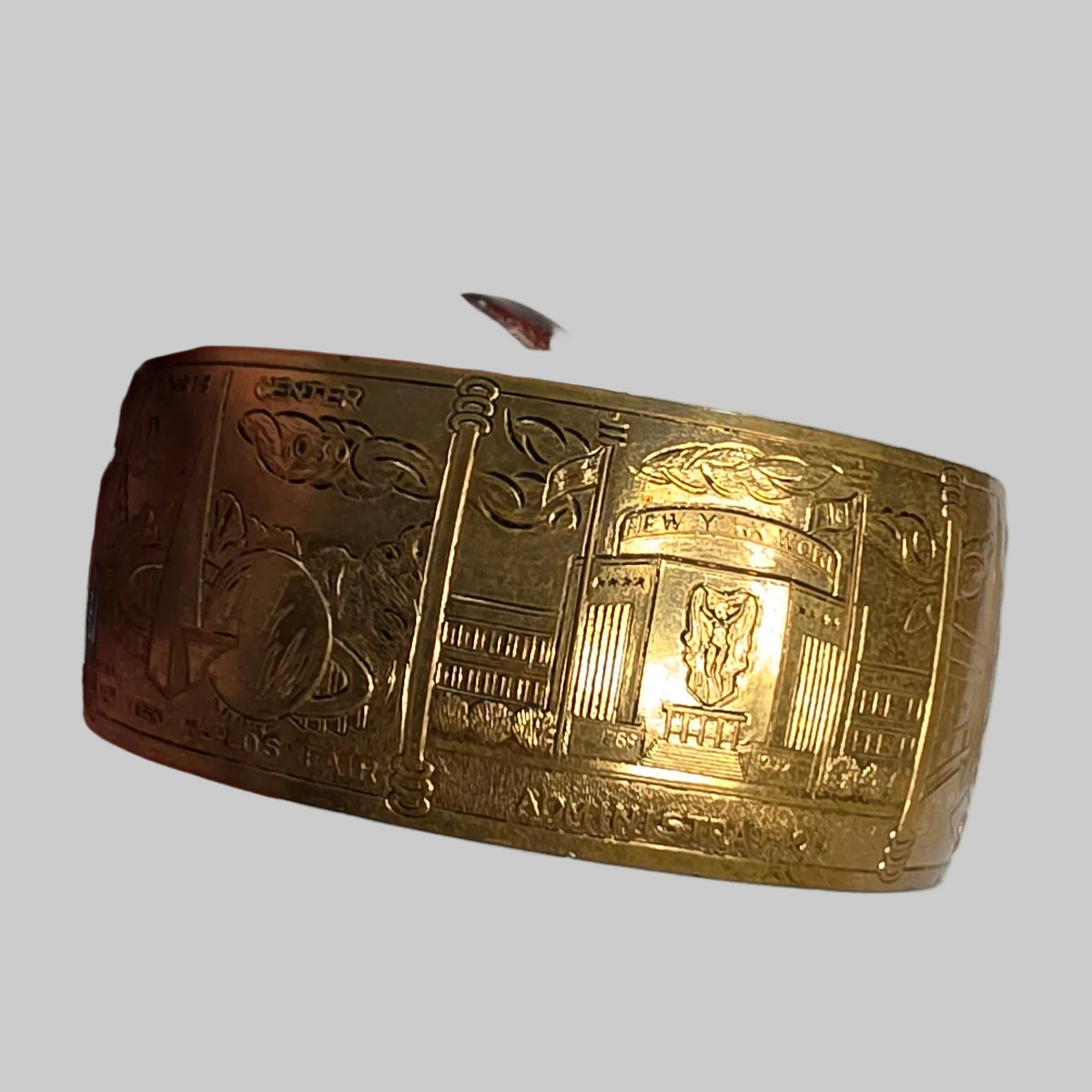 1939 New York World's Fair Bracelet with Engravings
