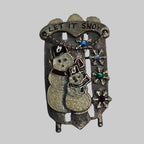Vintage Kenneth Cole Let It Snow Brooch