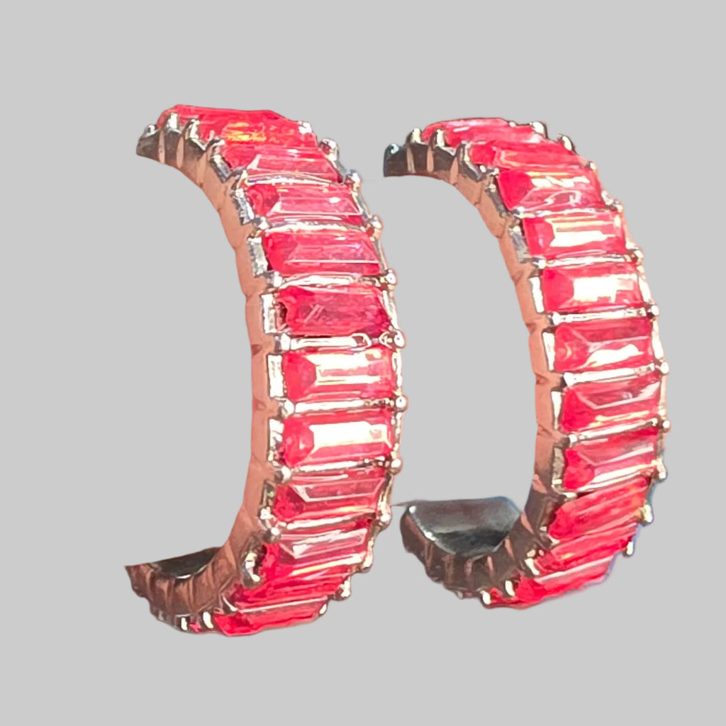 Baguette Style Earrings