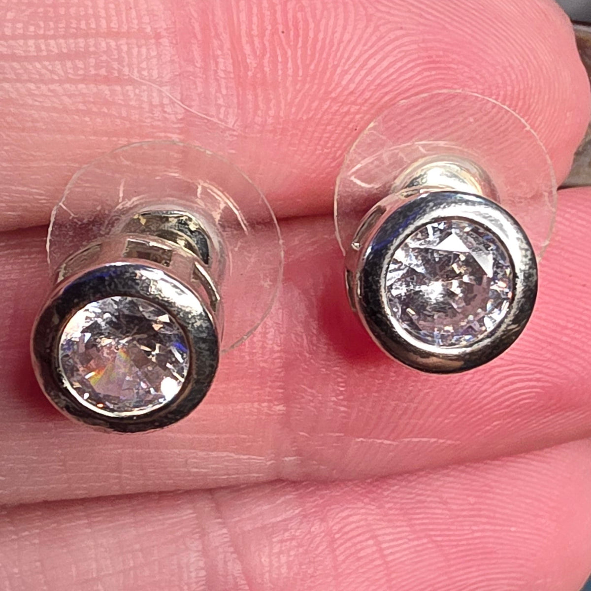 CZ Stud Earrings