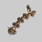 Gold Toned and Rhinestone Ear Cuff