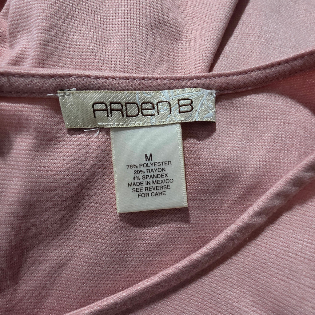 arden B | Pink Peplum Top
