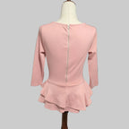 arden B | Pink Peplum Top
