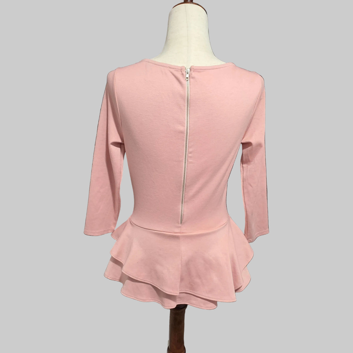 arden B | Pink Peplum Top