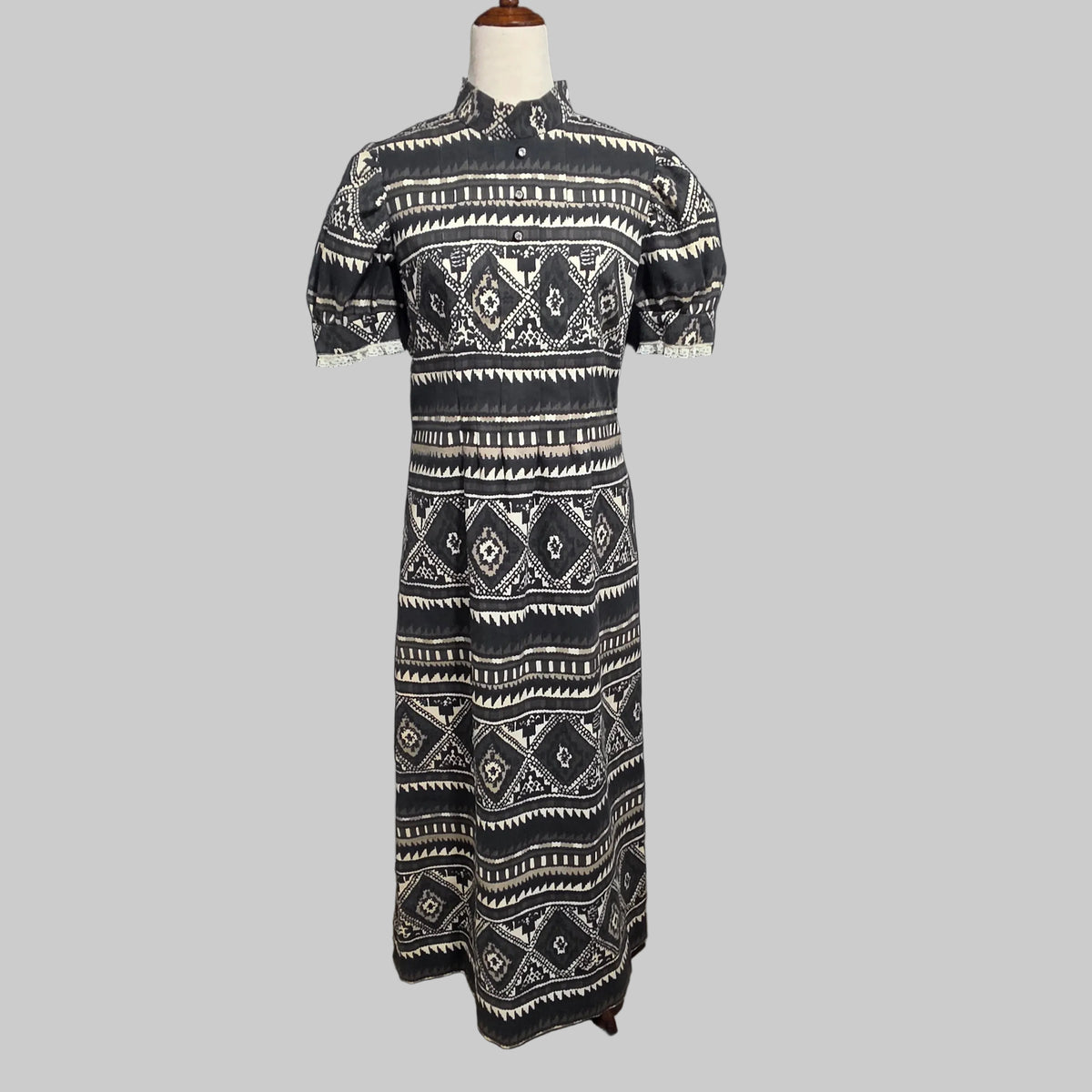 Handmade High Neck Dress