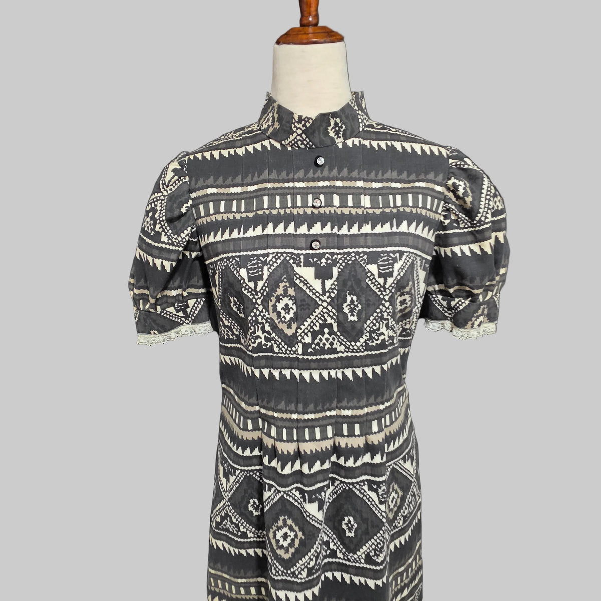 Handmade High Neck Dress