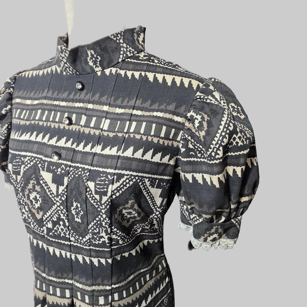Handmade High Neck Dress