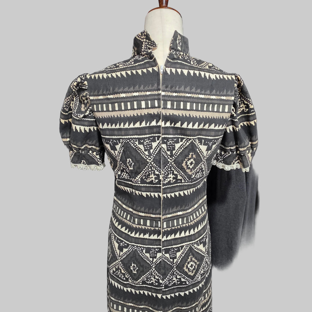 Handmade High Neck Dress