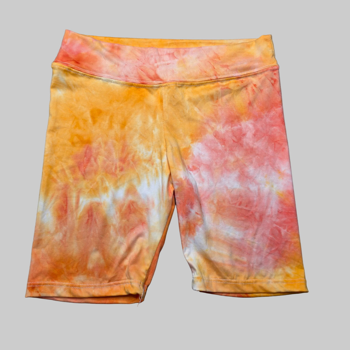 Sweet | Yellow and Orange Tie Dye Shorts