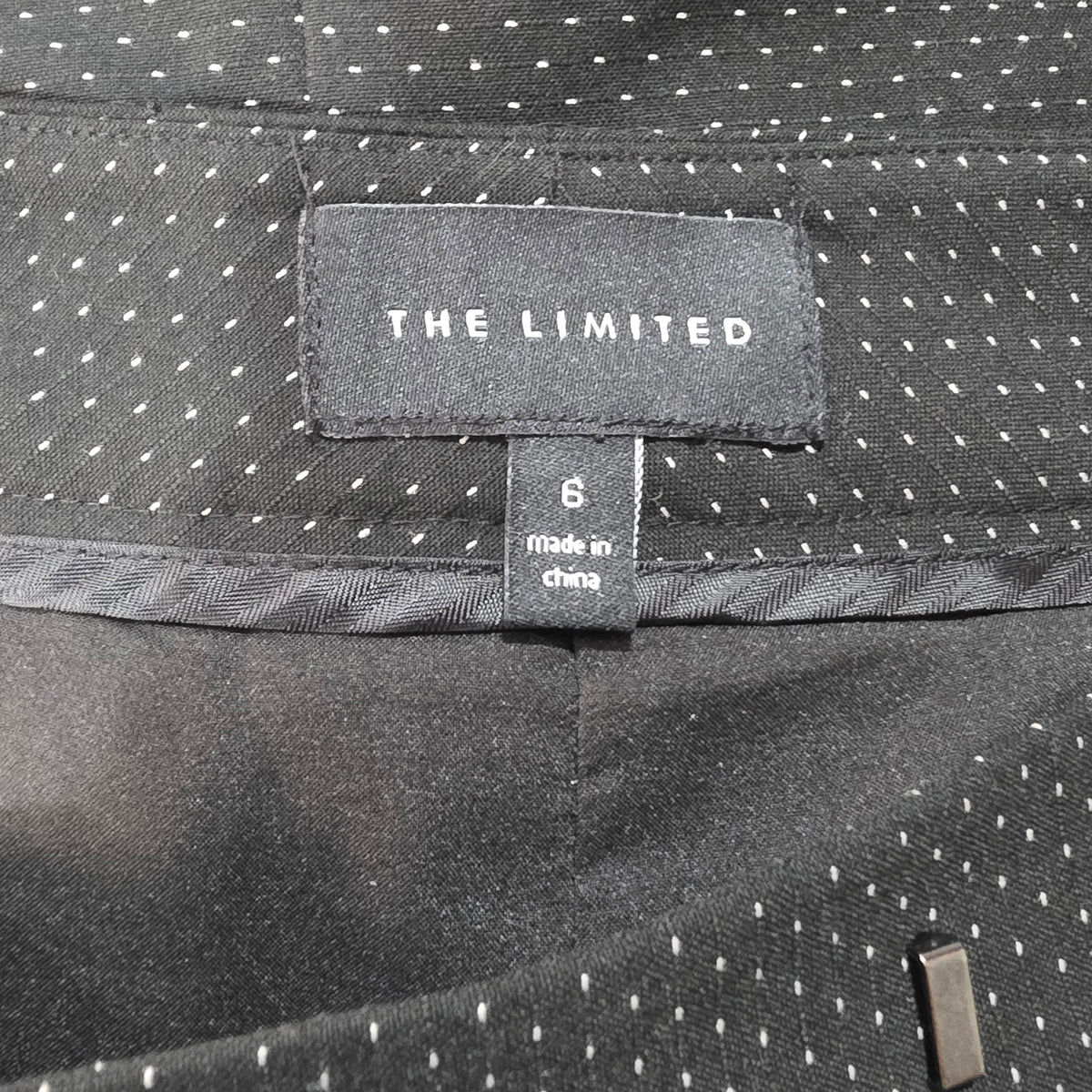 The Limited | Black Polka Dot Pencil Skirt