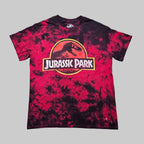 Jurassic Park | Red Tie Dye T Shirt