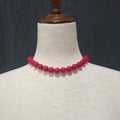 Red Stretch Necklace