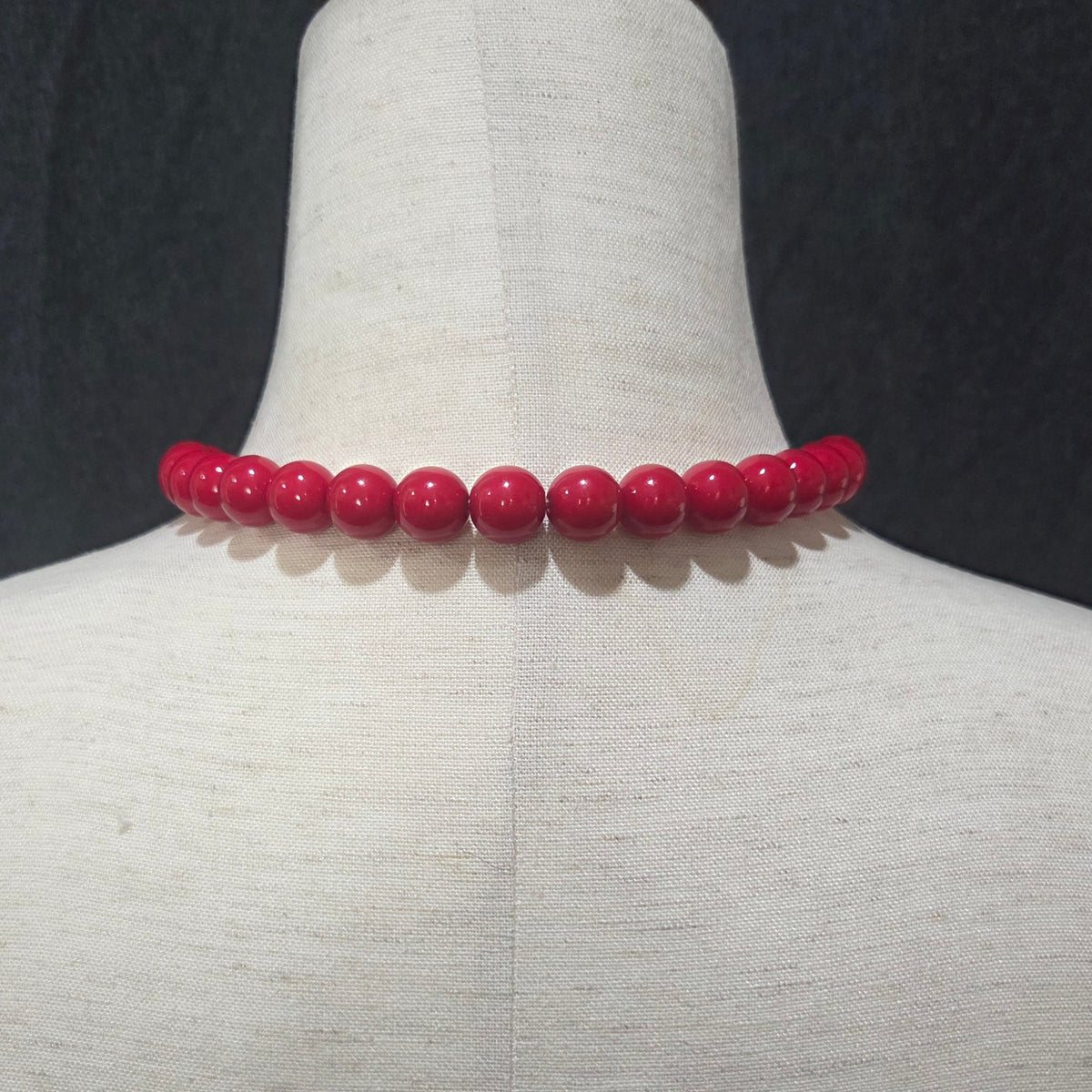 Red Stretch Necklace