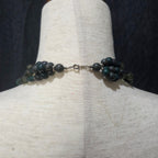 Faux Turquoise Multistrand Necklace