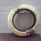 Vintage Bovine Bone Bangle