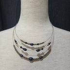 Napier | Silver Toned Tiered Necklace