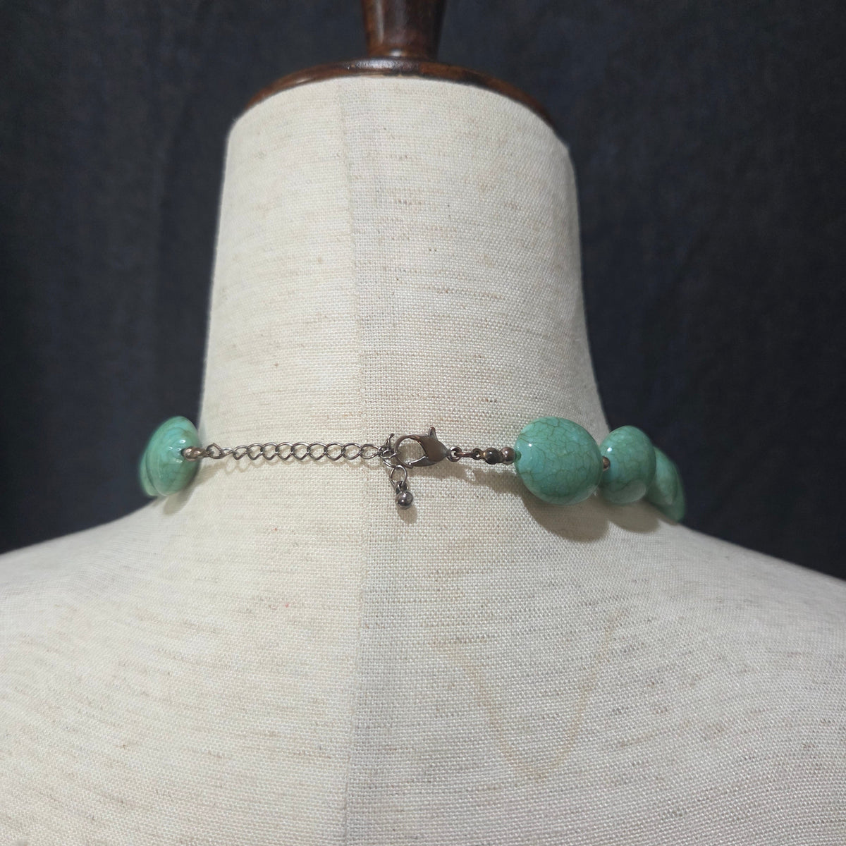 Oversized Faux Stone Necklace