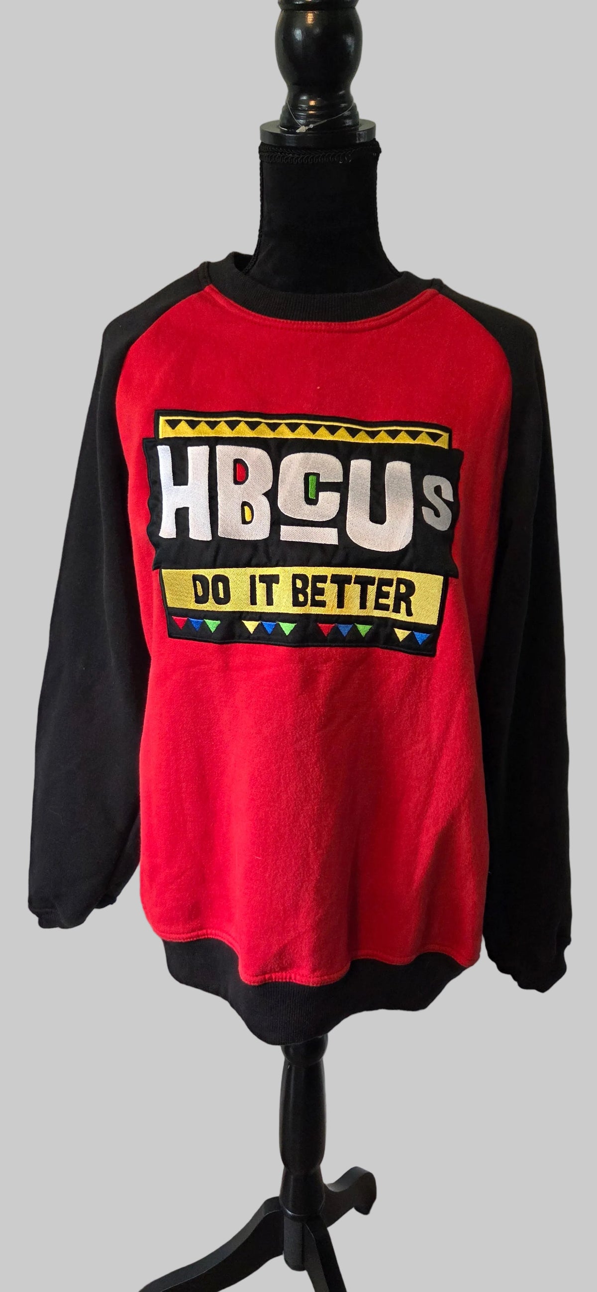 Vintage HBCU “Do It Better” Embroidered Crewneck Sweatshirt