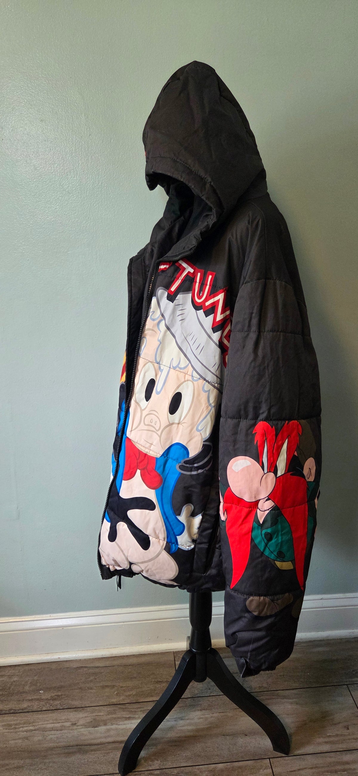 Looney Tunes Members Only | Puffer Jacket Men's XL