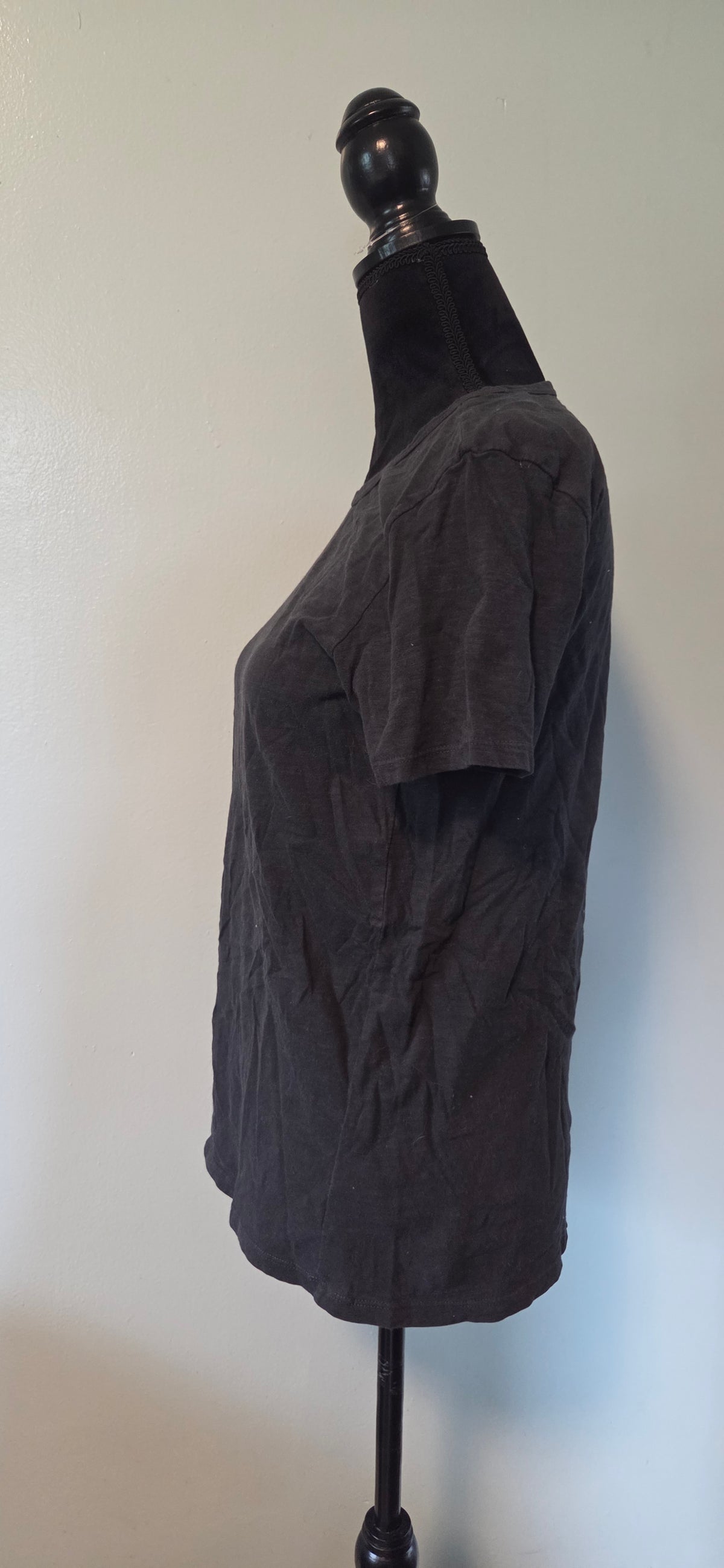 Lucky Brand | Black Cotton T Shirt