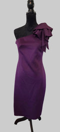 Jessica Howard | One Shoulder Purple Cocktail Dress