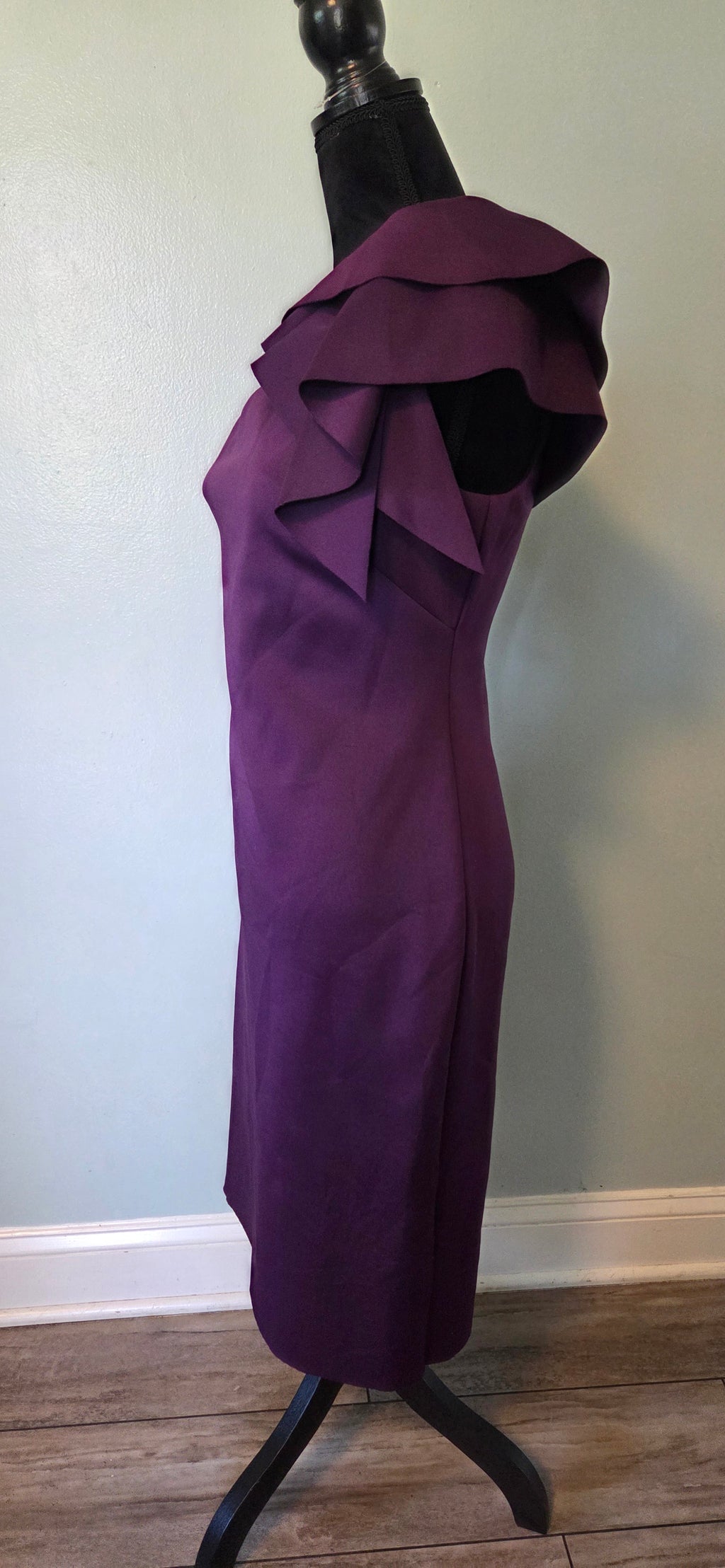 Jessica Howard | One Shoulder Purple Cocktail Dress