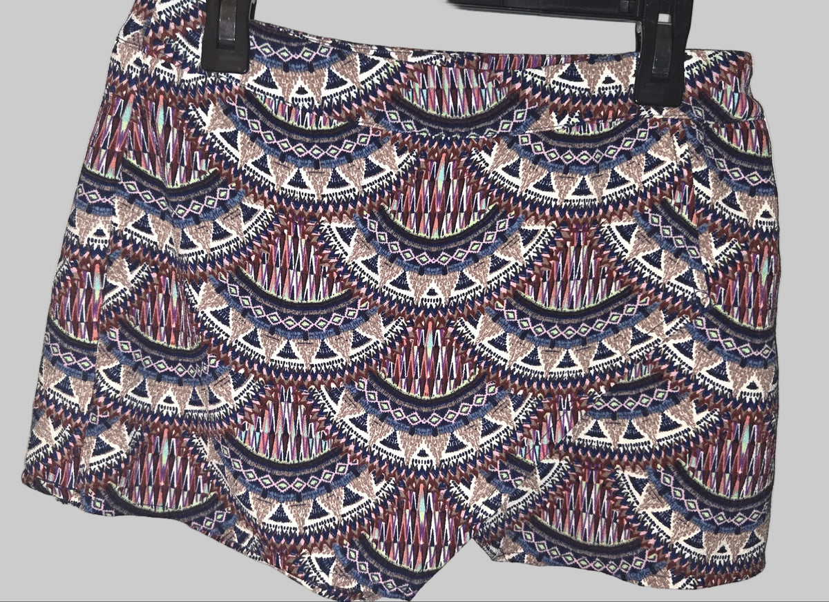 Pink Republic | Pink, Purple and Blue Skort