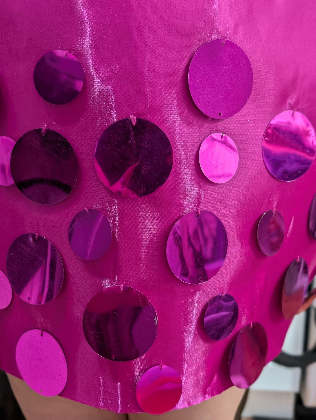 Allure by SBL | Fuchsia Sequined Dress