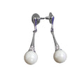 Faux Pearl Drop Earrings