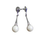 Faux Pearl Drop Earrings