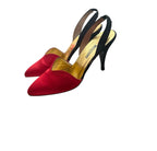 Moschino | Vintage 90's Red Slingbacks