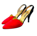Moschino | Vintage 90's Red Slingbacks