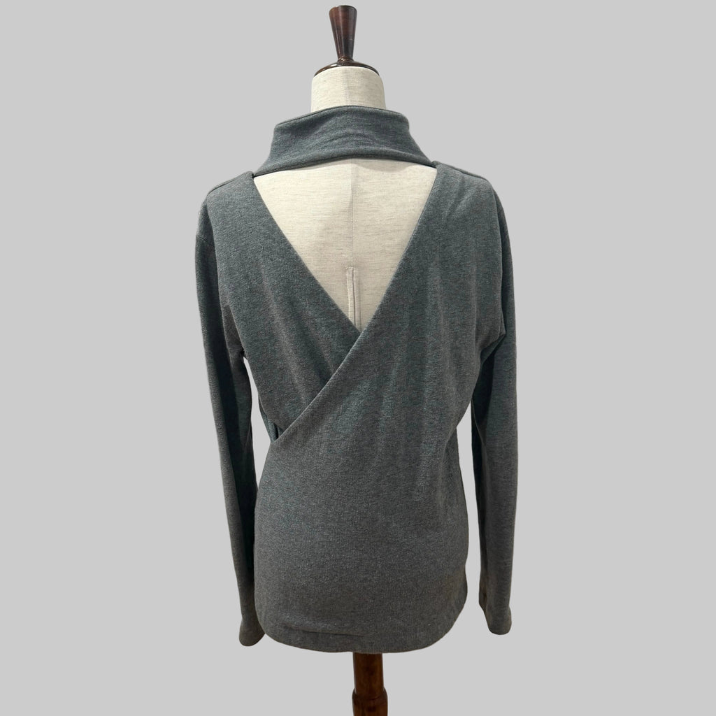 Alexander Wang | Gray Open Back Blazer