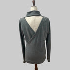 Alexander Wang | Gray Open Back Blazer