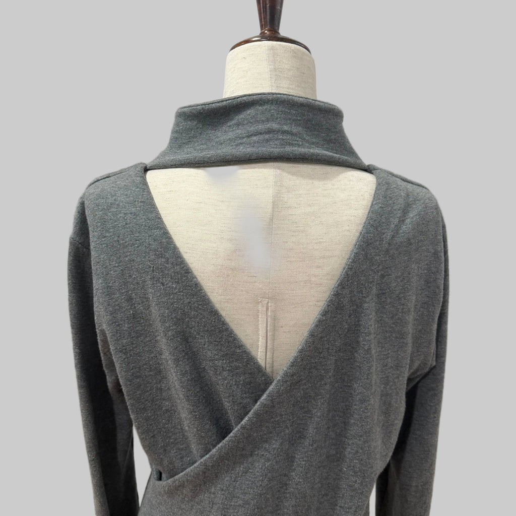 Alexander Wang | Gray Open Back Blazer
