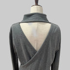 Alexander Wang | Gray Open Back Blazer