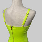 Shop 17 Neon Yellow Bodycon Dress