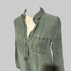 Old Navy | Green Long Sleeve Shirt Dress