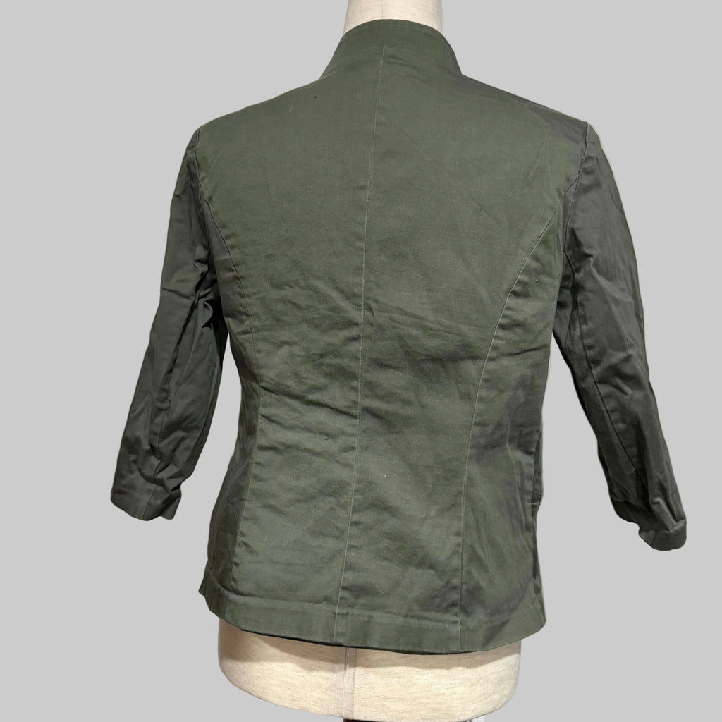 Roz & Ali | Green Long Sleeve Blazer