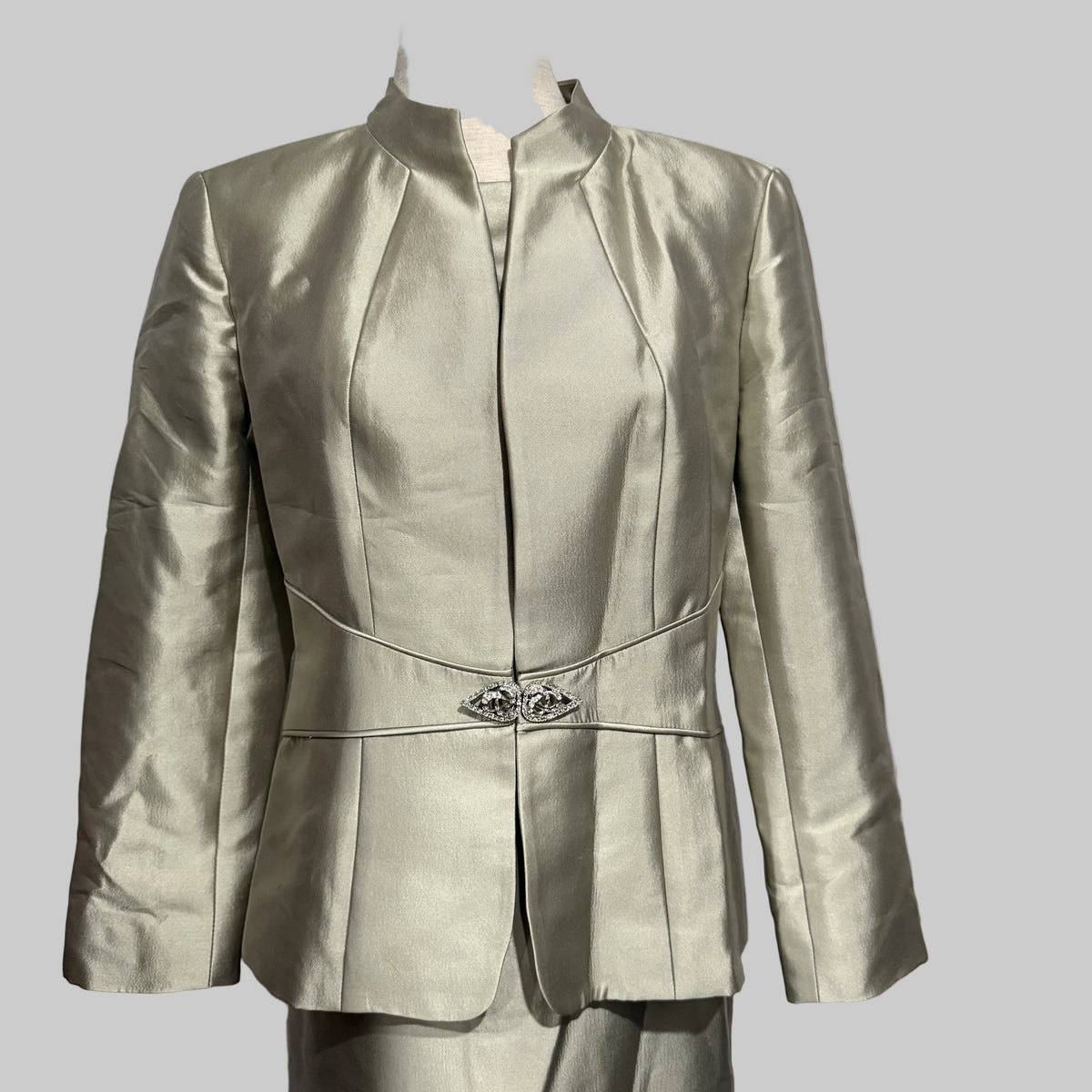 Evenings By Seymour Silk Formal Skirt Set Including Jacket