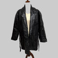 Maxam Vintage Patchwork Leather Jacket XL