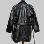 Maxam Vintage Patchwork Leather Jacket XL