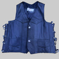 Harley Davidson Kids Leather Motorcycle Vest