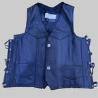 Harley Davidson Kids Leather Motorcycle Vest