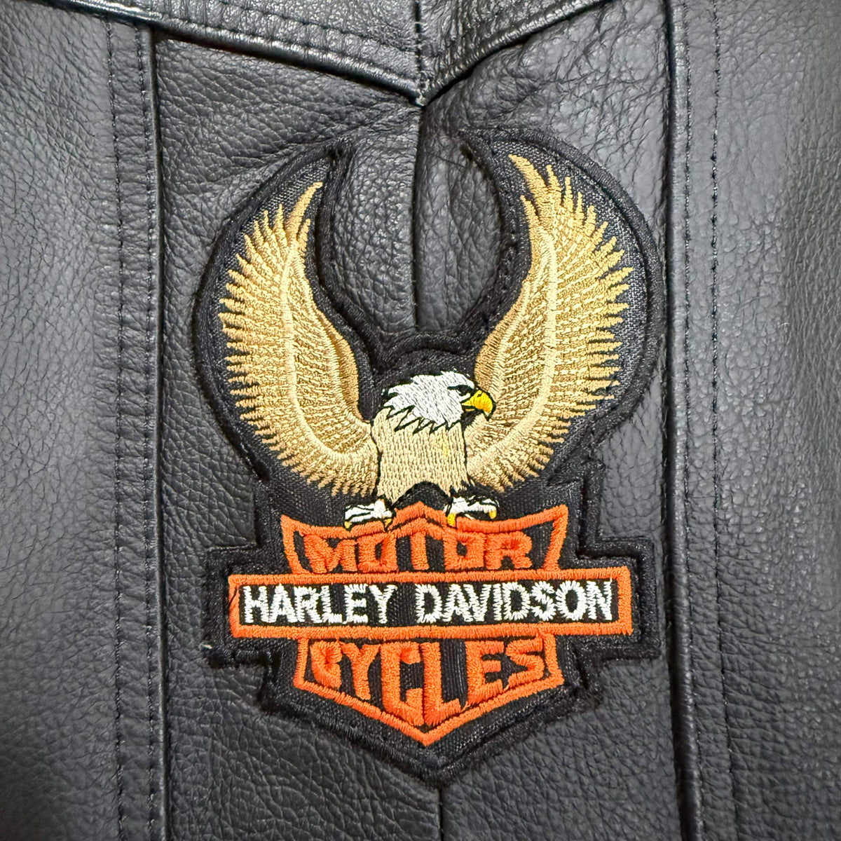 Harley Davidson Kids Leather Motorcycle Vest