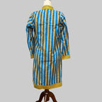 Handmade Nehru Style Striped Jacket
