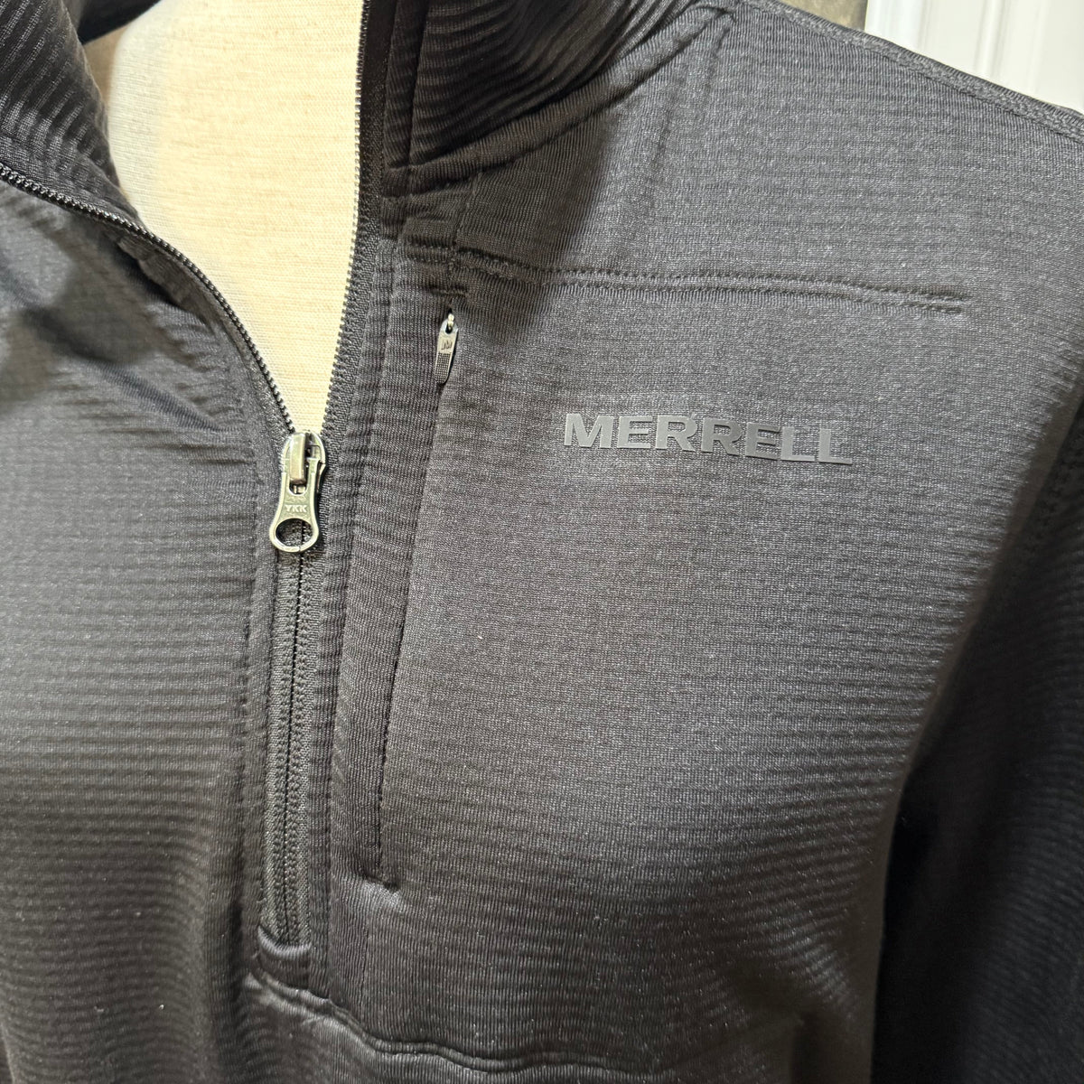 Merrell Black Quarter Zip Sweatshirt