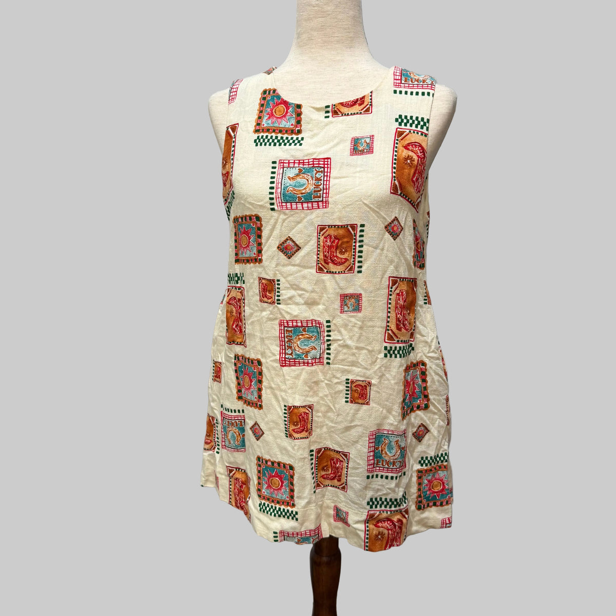 Paper Heart Anthropologie | Western Cowgirl Mini Dress