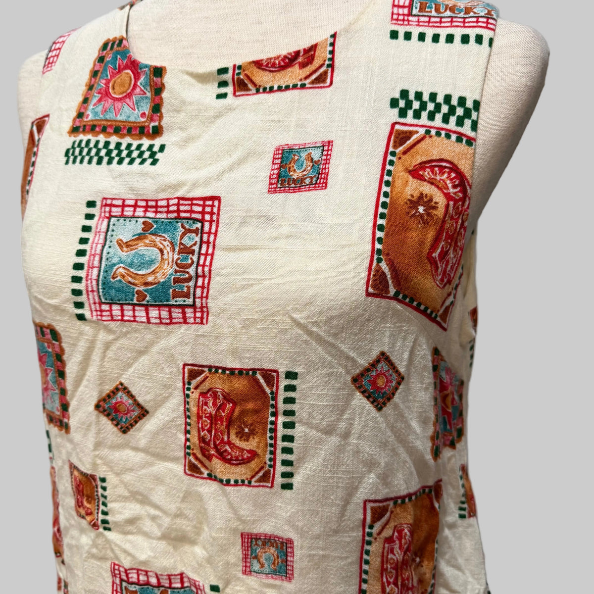 Paper Heart Anthropologie | Western Cowgirl Mini Dress